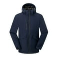 thumbnail image 1 of Juebong Rain Jacket for Men Big and Tall,Mens Waterproof Raincoat Lightweight Rain Jackets Outdoor Rain Coat Windbreaker with Hood, 1 of 3