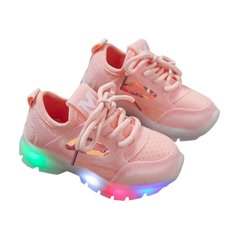 Juebong Toddler Infant Kids Baby Girls Boys LED Light Shoes  display picture 1