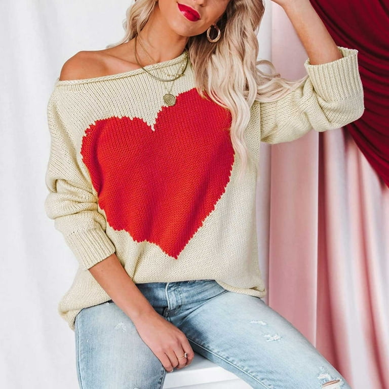  Rvidbe Valentine's Day Sweatshirts for Women Love