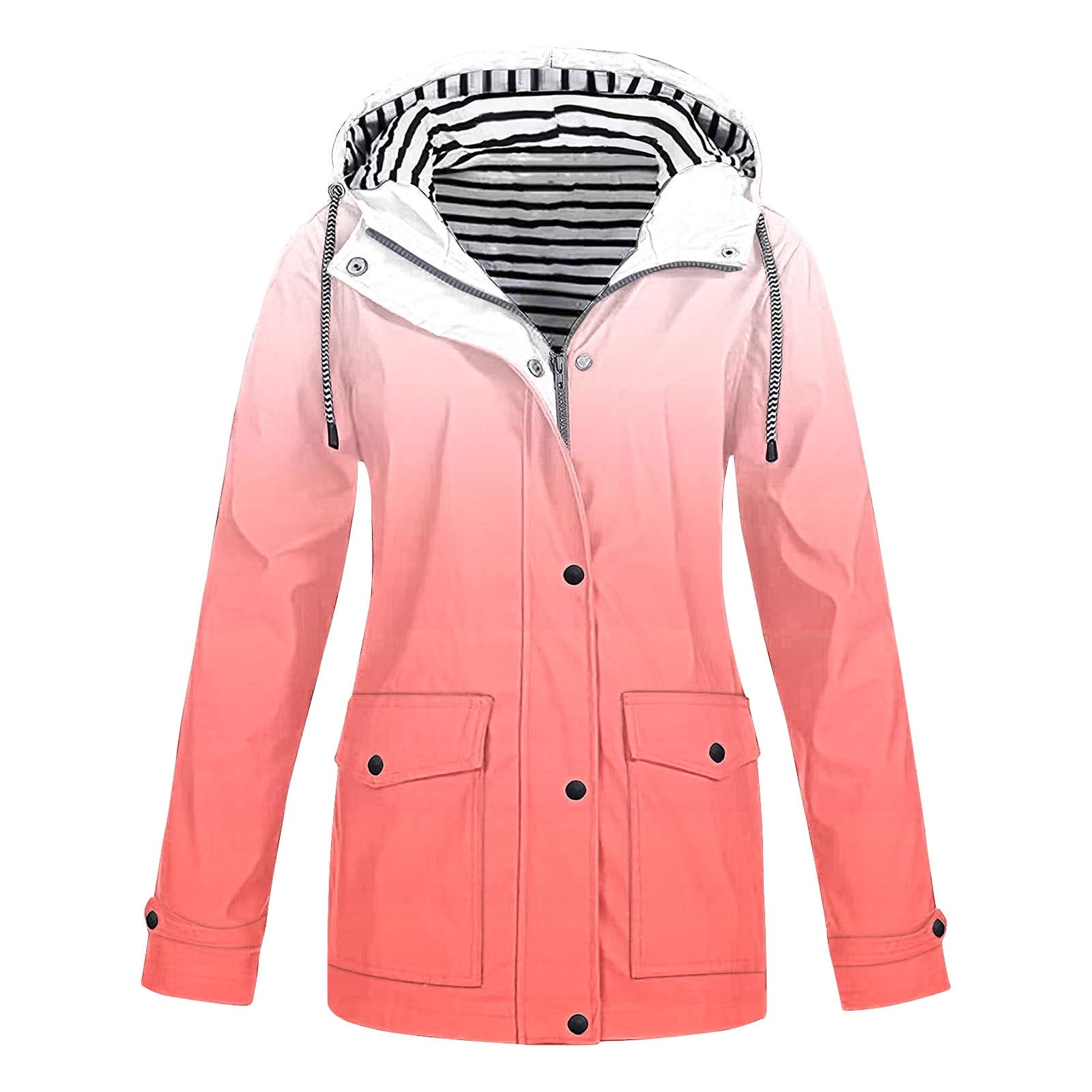 tie dye rain jacket