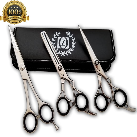 Juego De Tijeras Profesionales Para Cabello Estuche Peine Tijera Dentada, Capa