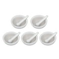 thumbnail image 1 of Juego de 5 morteros de cerámica, mortero de cerámica, suministros de laboratorio científico resistentes al calor químico, 100mL, 1 of 8