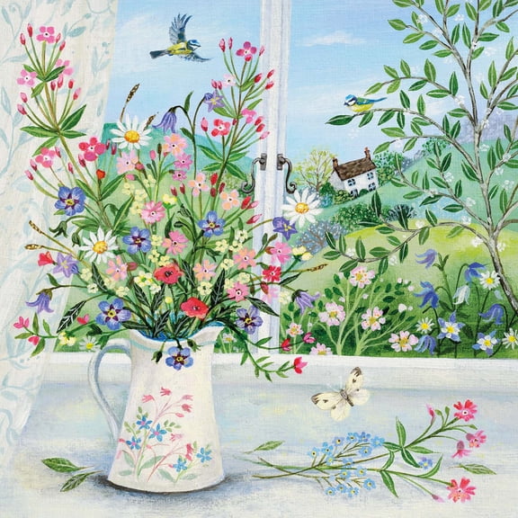 Jug Of Wildflowers