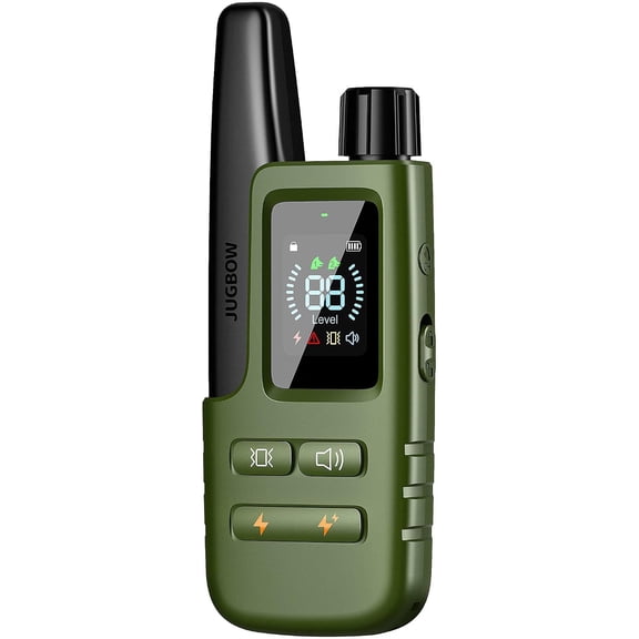 Jugbow 4500-ft Replacement Remote Control for Dog Training Collar, 4 Training Modes, Green
