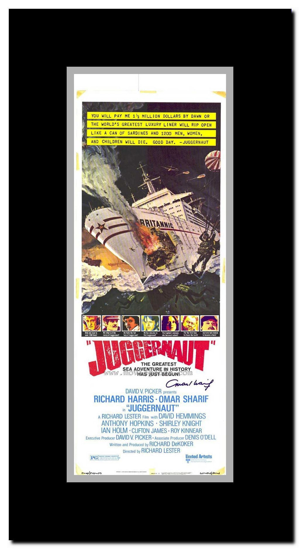 Juggernaut Framed Movie Poster