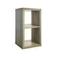 thumbnail image 1 of Juggernaut Storage 2-Cube Storage Organizer, Natural Oak, 1 of 12