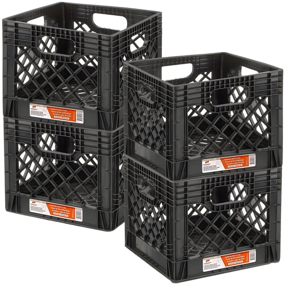 Juggernaut Storage Crate for Office Storage & Classroom Organization 4-Pack