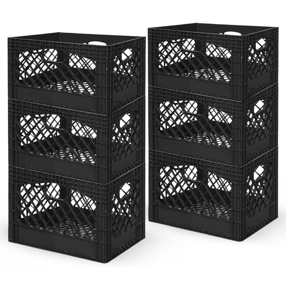 Juggernaut Storage Crate for Office Storage & Classroom Organization 6-Pack
