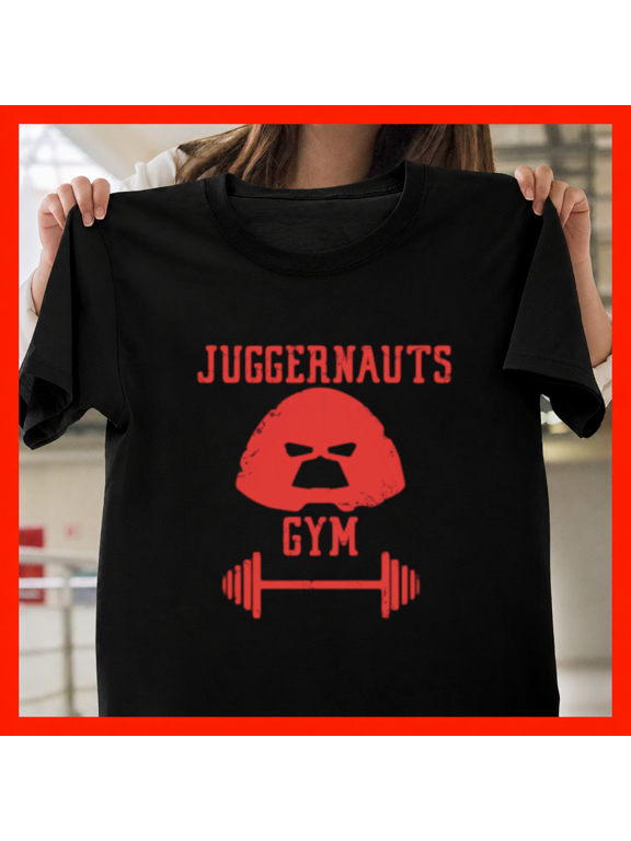 Juggernauts Gym Hardcore Fitness Bodybuilding Muscle Power Unisex T-Shirt, S-3XL