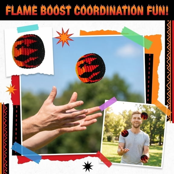 Juggling Bean Bag for Hand-Eye Coordination Skills, 1 Pack Compact Soft Fleece Pouch, Portable Dexterity and Agility Training Aid