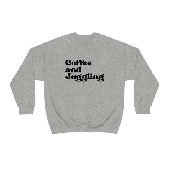 Juggling Juggler 1970s 70s Sweatshirt, Gifts, Sweater Shirt