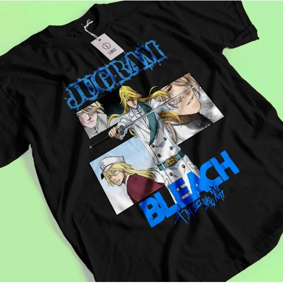 Jugram Haschwalth Shirt Bleach Anime Tshirt Aizen T-Shirt Ichigo Bankai Yhwach