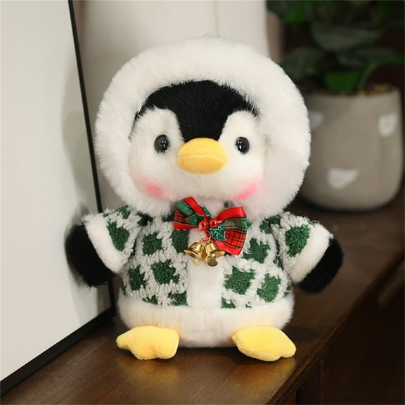 Juguete lindo Navidad muñeca pingüino Pequeña muñeca pingüino