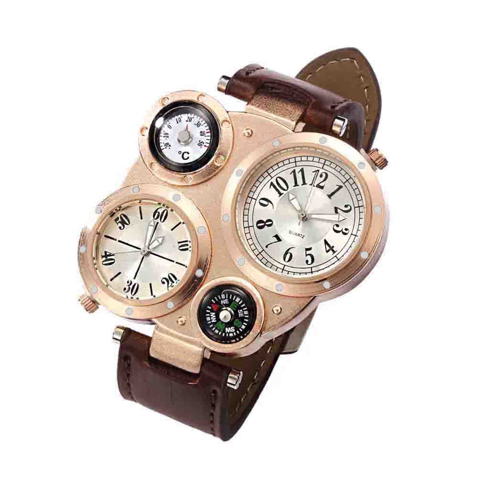Mens waterproof watch with best sale compass