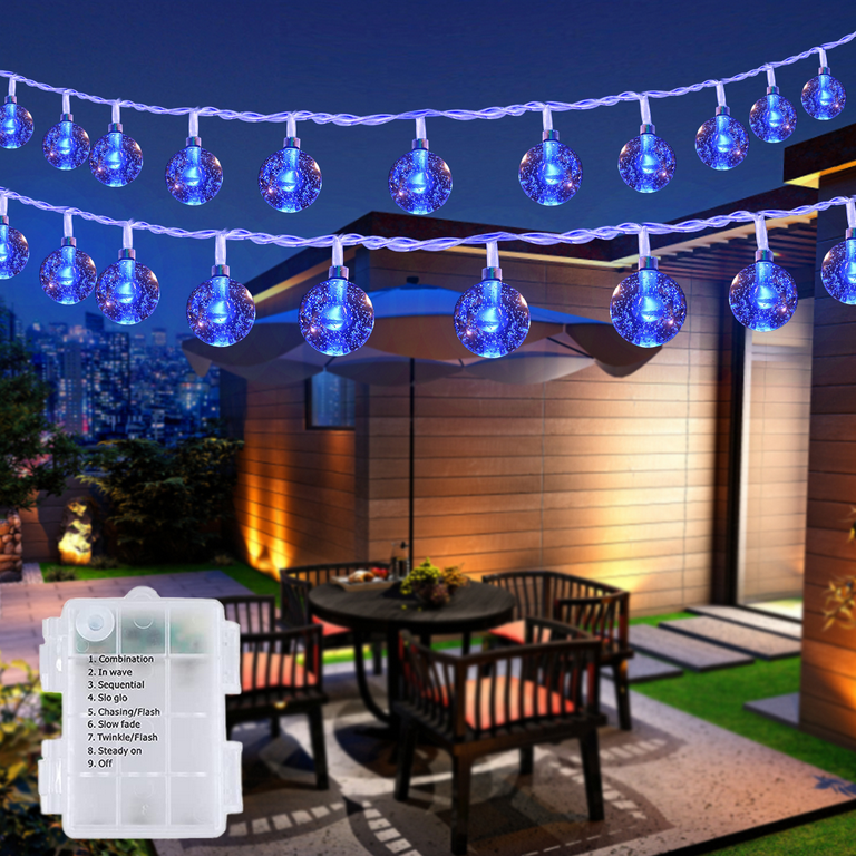 Solar Wave Lantern 2-Pack - Blue Solar Wave Lantern 2-Pack - Blue
