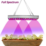 Juhefa Plant Light for Indoor Plants,Full Spectrum Hanging Grow Light with IR & UV LED for Micro Greens, Succulents, Seedlings