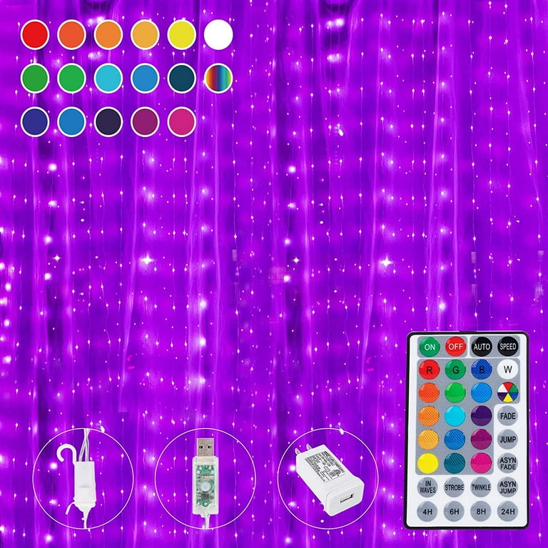 Best color changing string lights for bedroom 2025