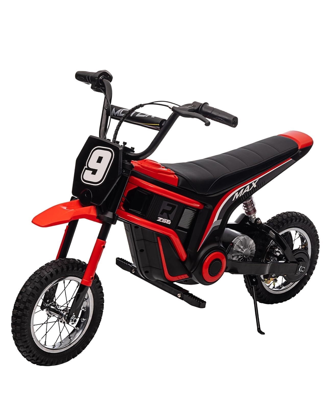 Sakiyr 24V Electric Dirt Bike for Kids,Ride On Motorcycle Car with Powered 350W Brushless Motor for Boys and Girls,Max Speed 15MPH，2-Speeds,Max Weight 135 Lbs