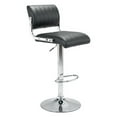 thumbnail image 1 of Juice Bar Chair Black - Leatherette Chromed Steel, 1 of 4