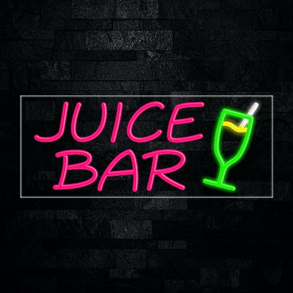 Juice Bar-LED Neon Sign 30"L x 12"H #30193