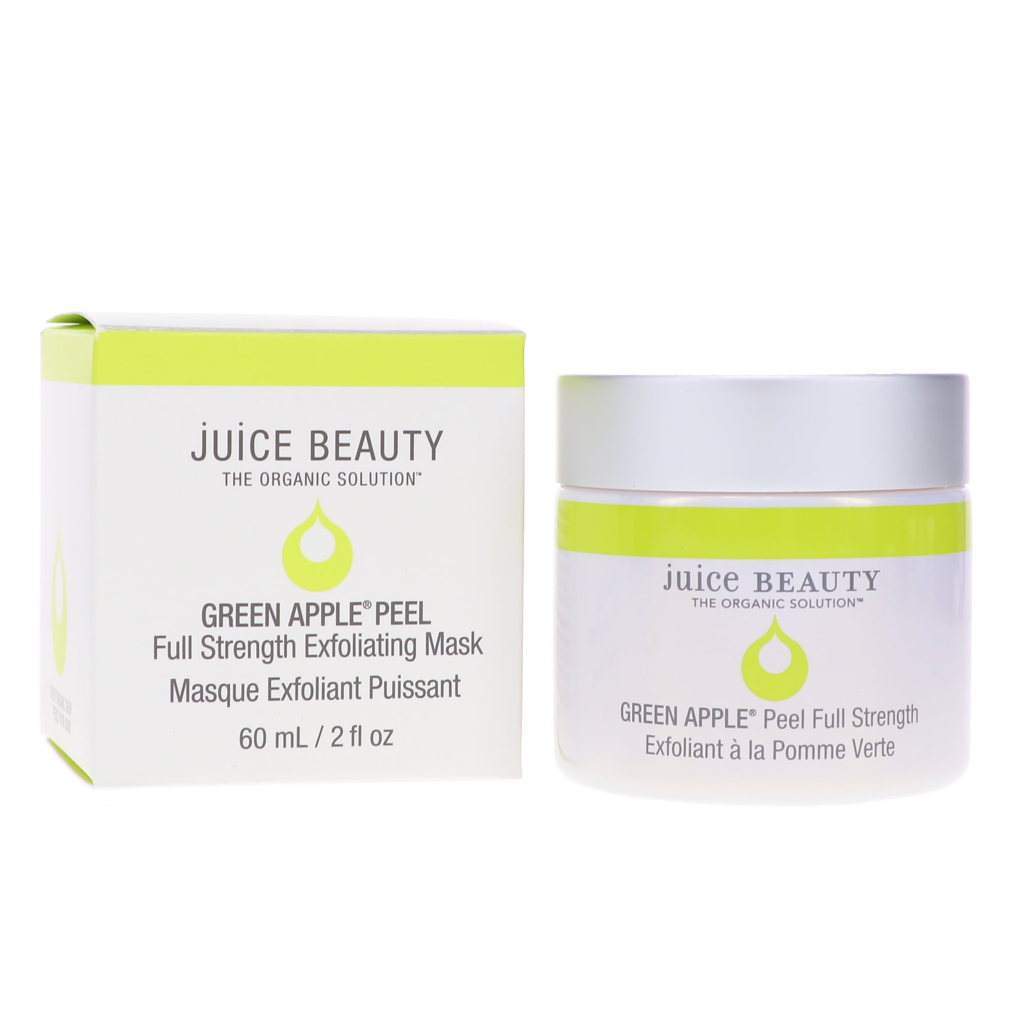 Juice Beauty GREEN APPLE Peel Full Strength Exfoliating Mask 2 oz