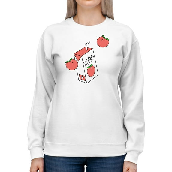 Juice Box Of Orange Sweatshirt Women -GoatDeals Designs, Female 3X-Large