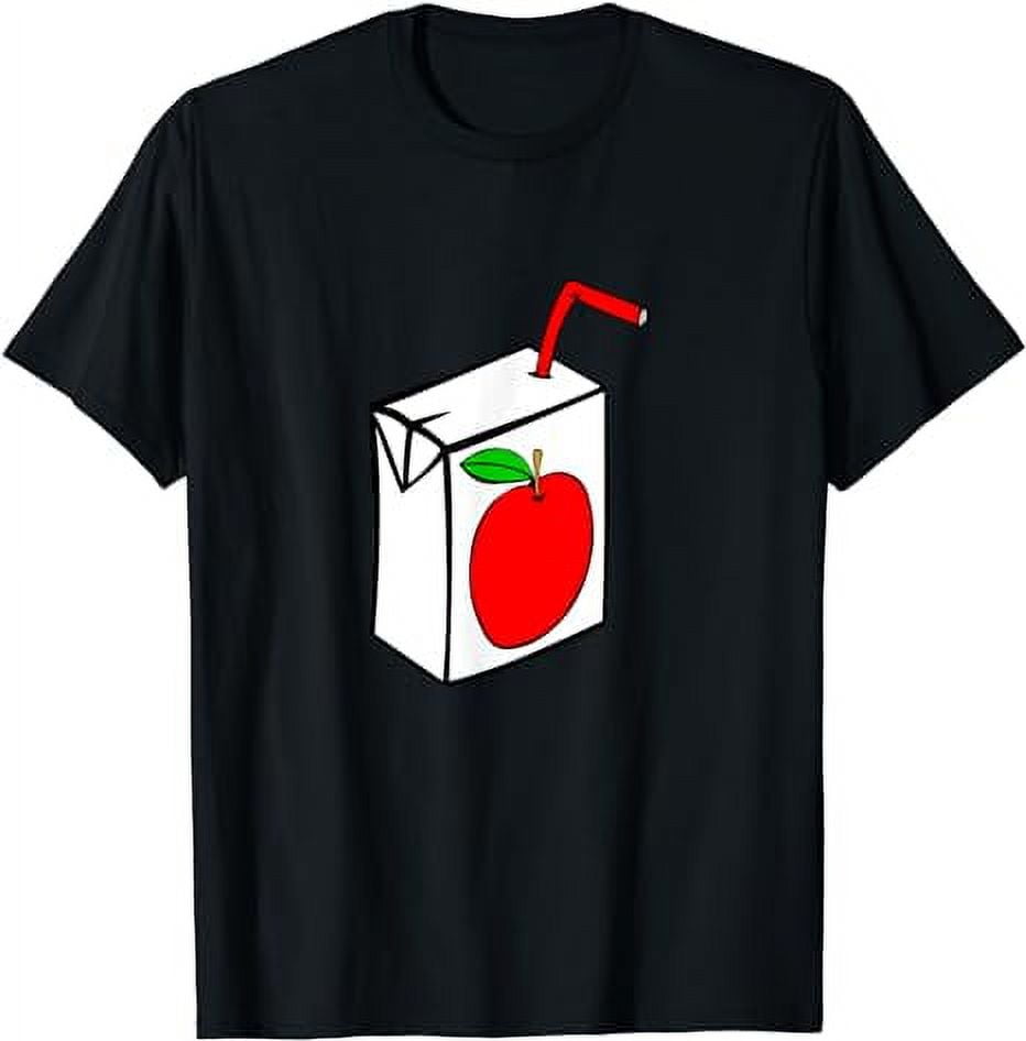 Juice Box Tshirt with red apple Shirt