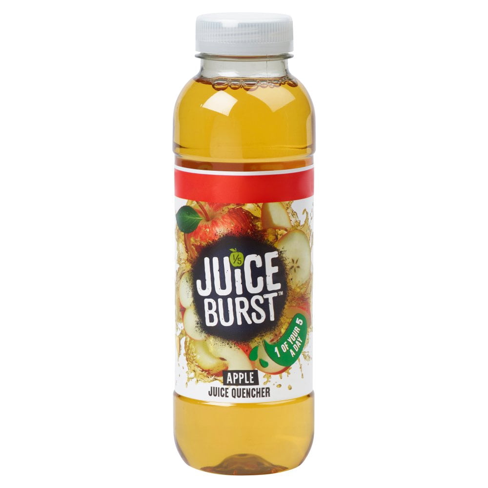 Juice Burst Apple Juice Quencher 400ml  (Pack of 12)