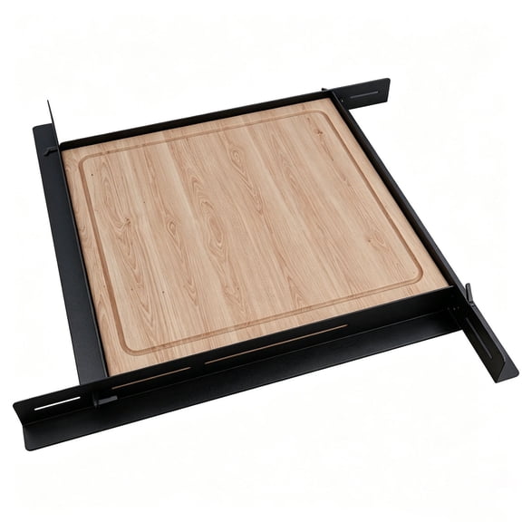 Juice Groove Router Jig Adjustable Router Jigs and Templates for Cutting Board and Circles, Heavy-Duty Steel Rails, Fits 14x8" to 29x22" Board