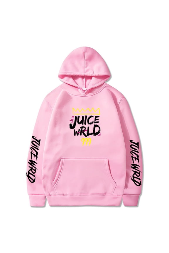 Juice Hoodie Hip Hop Sweatshirts Men Women Pullover Hooded Fashion Wrld Rapper Long Sleeve Hoodies Tops