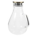 Juice Jug Water Jug Glass Pitcher with Lid and Scale Lemon Pitcher Ice