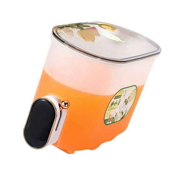 Juice Jugs Beverage Dispensers Juice Container with Lid for Kitchen Bar Wedding