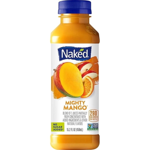 Juice Mighty Mango Flavored 100% Fruit Smoothie Blend, 15.2 fl oz