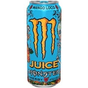 Monster Energy Juice, Mango Loco, Juice + Energy Drink, 16 Fl Oz