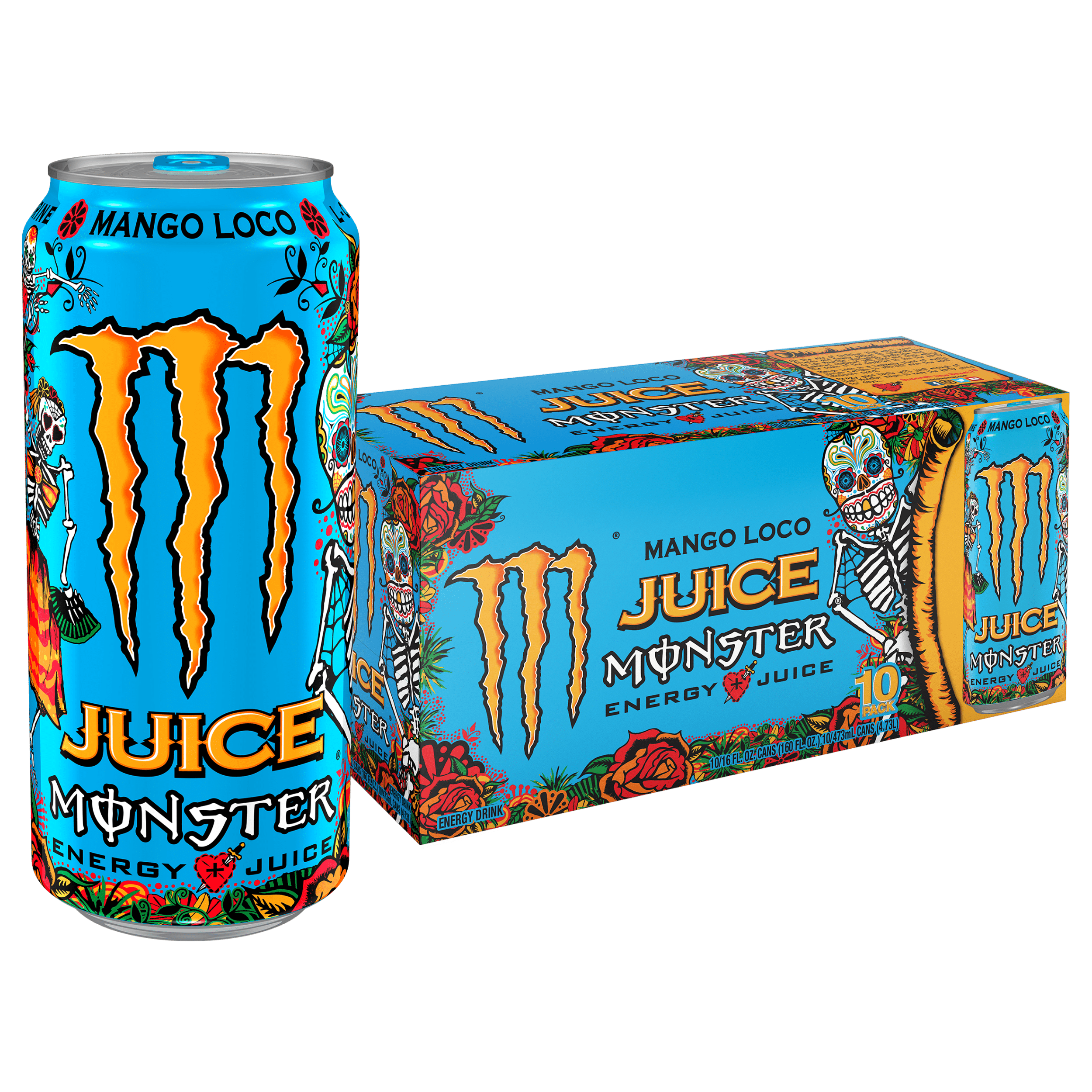 Monster Mango Loco Fruit Energy Drink, 16 fl oz