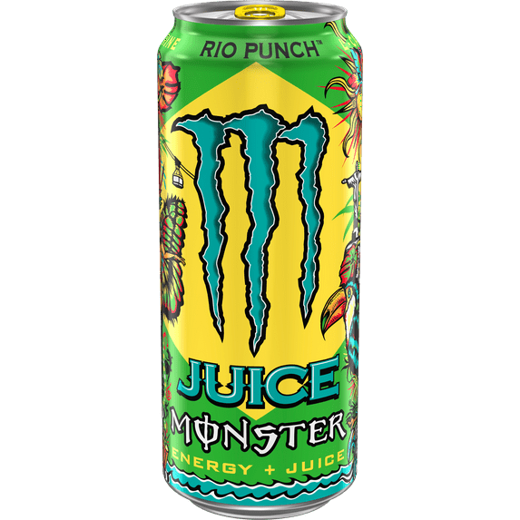 Juice Monster, Rio Punch, Energy + Juice, 1 count 16 fl oz