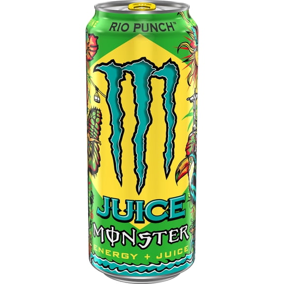 Juice Monster Rio Punch Energy Drink 16oz Can