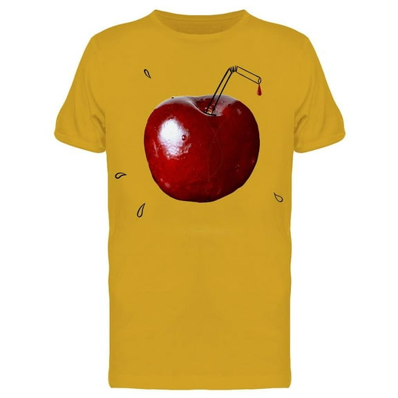 Juice Of Cherry T-Shirt Men -Image by Shutterstock Men T-Shirt, Male x-Large