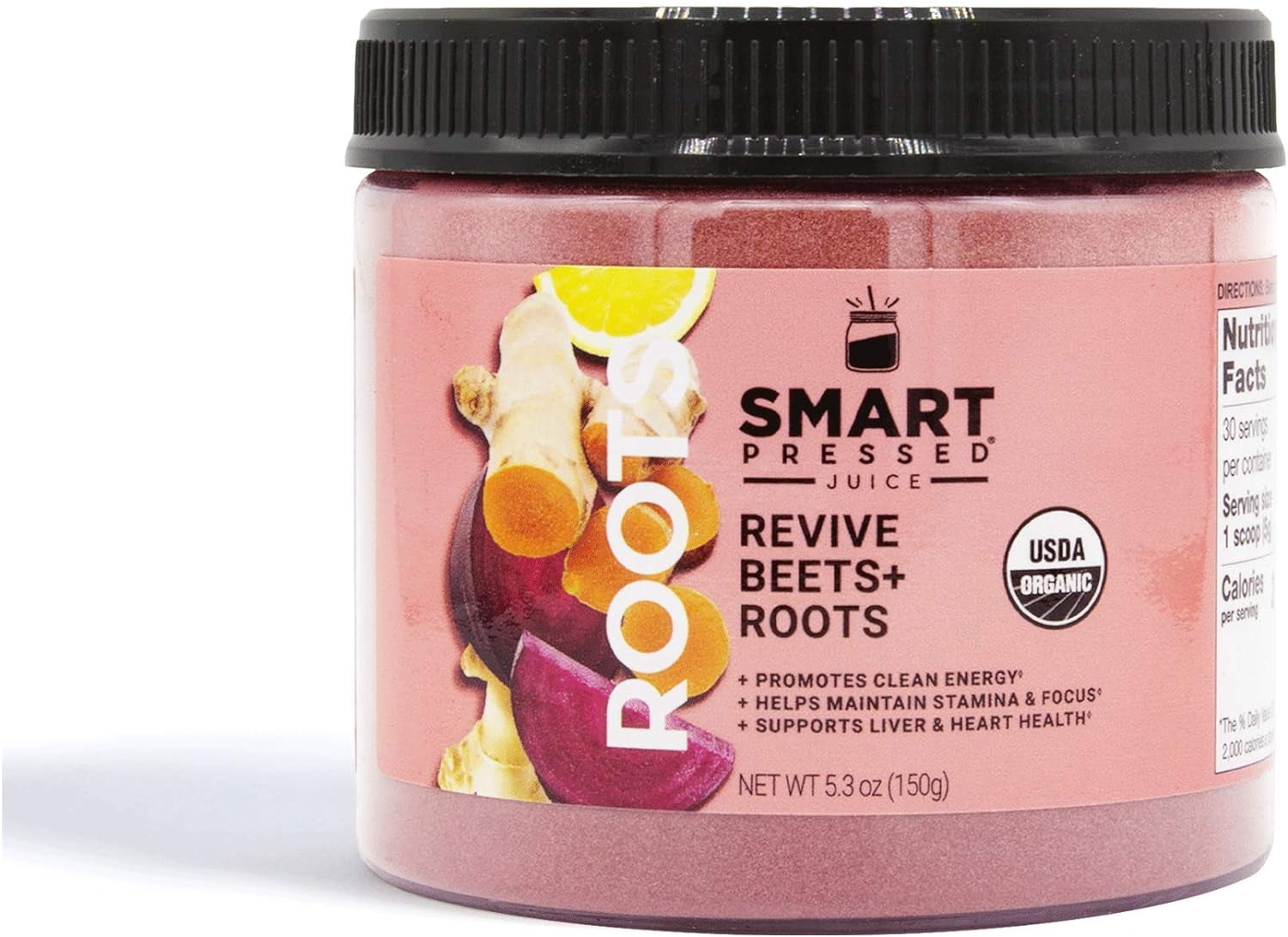 Juice Revive Beets & Roots Healthy PreWorkout Substitute & Energy