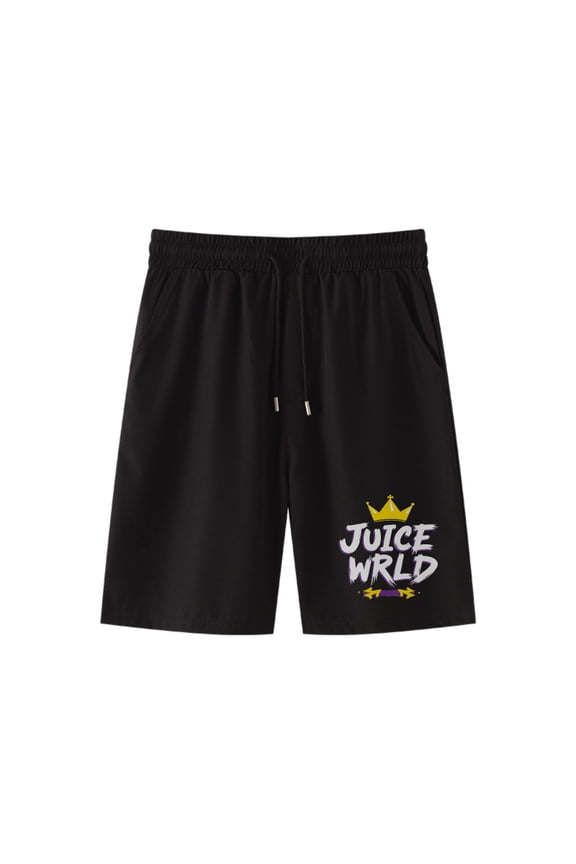 Juice Shorts Wrld printing Casual Classic Fit Short Summer Beach Shorts