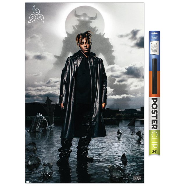 Juice WRLD - Fighting Demons Album Cover Wall Poster, 22.375" x 34 ...