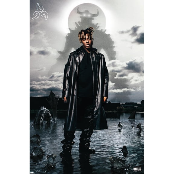 Juice WRLD - Fighting Demons Album Cover Wall Poster, 22.375" x 34"