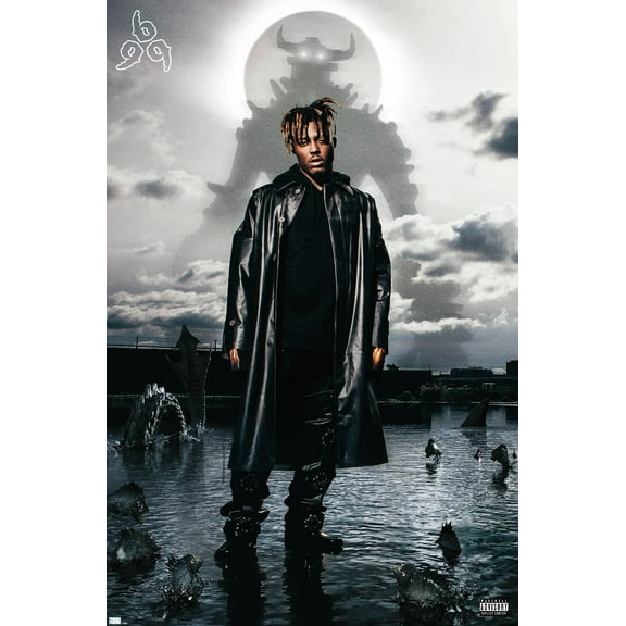 Juice WRLD - Fighting Demons Album Cover Wall Poster, 22.375" x 34"