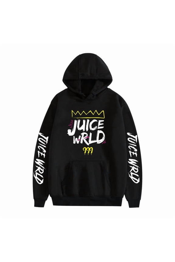 Juice WRLD Printed Oversized Hoodie - Unisex Fashion Streetwear Sweatshirt