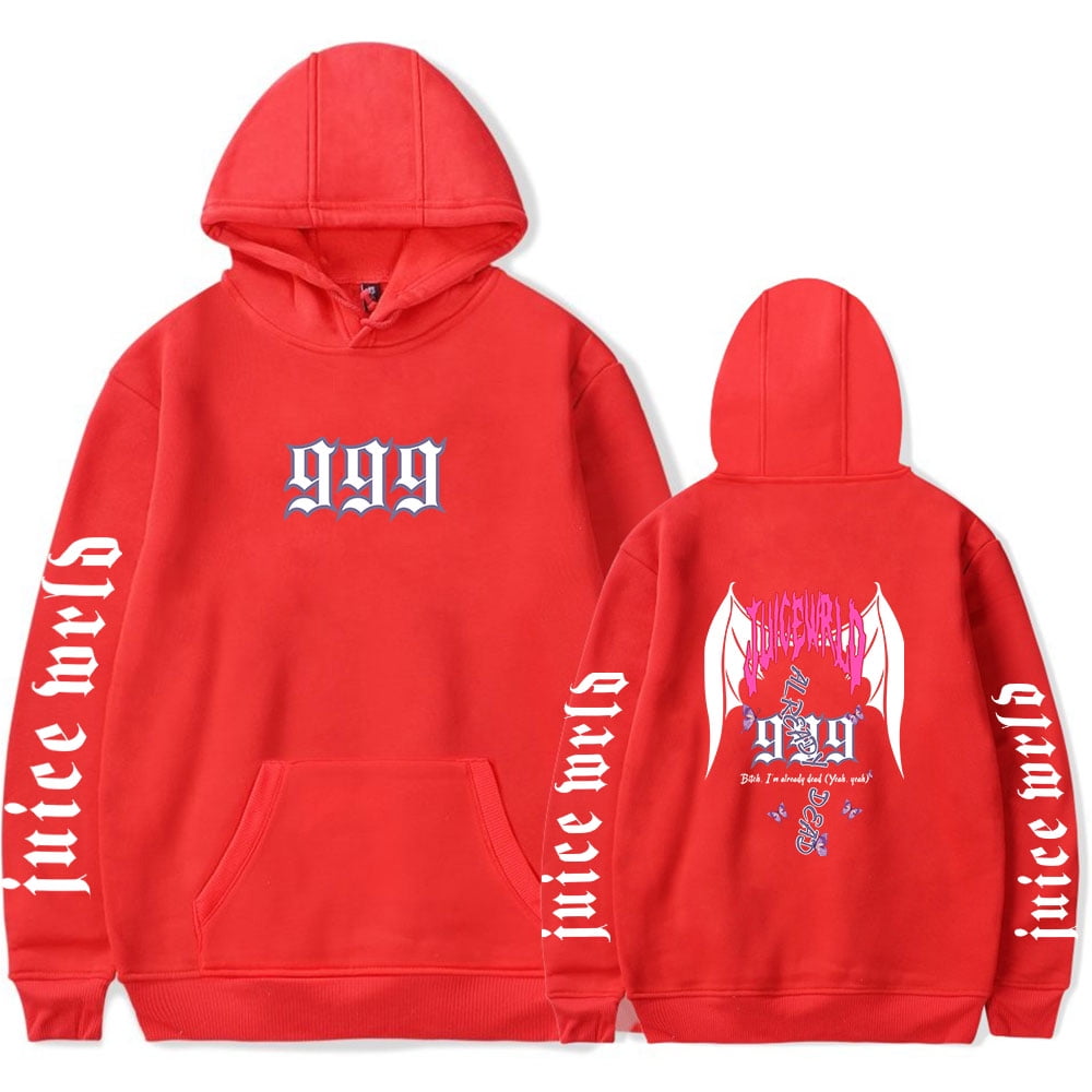 Red juice wrld hoodie sale