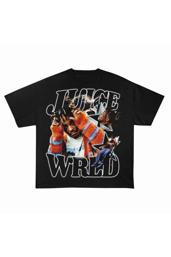 Juice Wrld 999 Unisex T Shirt | Juice Wrld Tee | 999 fan tee,Black Color,Size M
