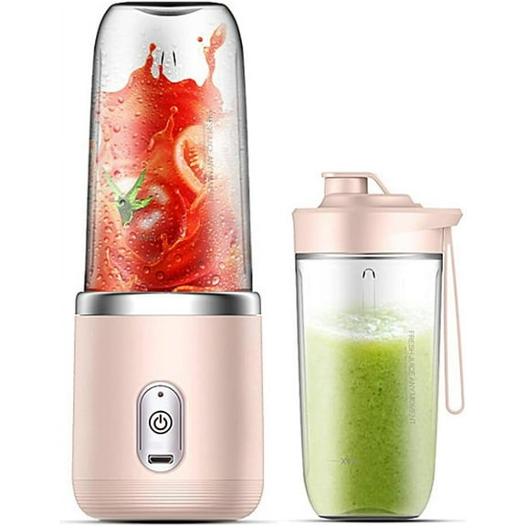 Juice blender Mini mixer 40W quick blender cup personal size rechargeable USB Double cup