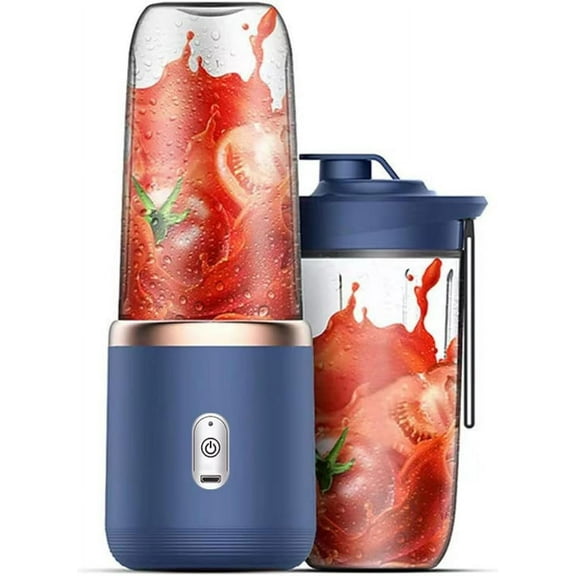 Juice blender Mini mixer 40W quick blender cup personal size rechargeable USB Double cup