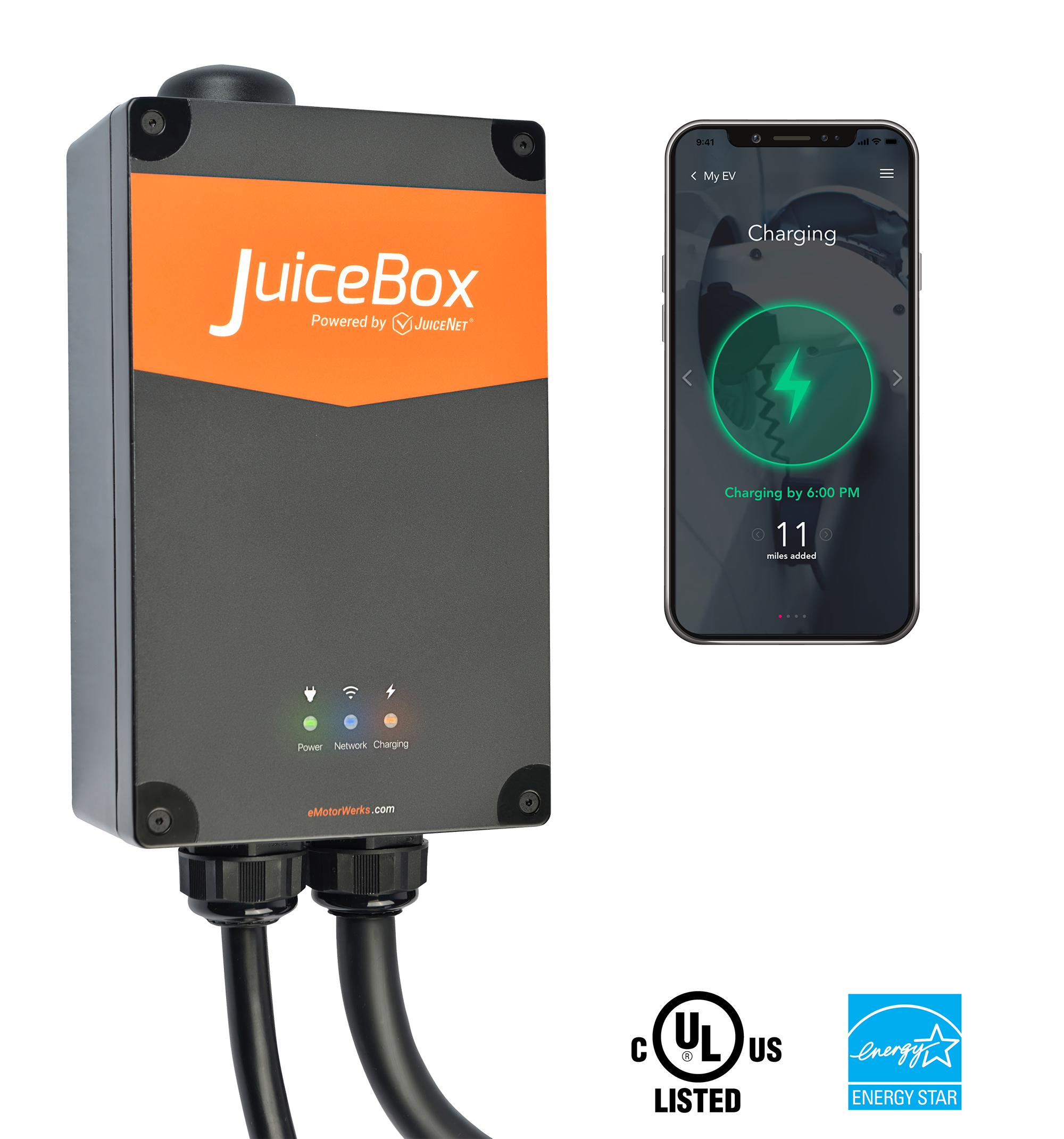 JuiceBox Pro 40 Electric Car Smart Home Charging Station - image 1 of 7