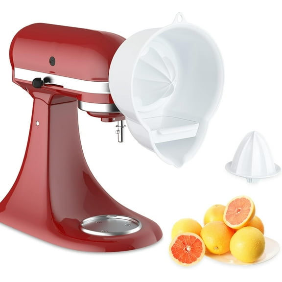 Juicer Attachment for KitchenAid Stand Mixer with 2 Size Reamer,Juicer for KitchenAid Stand Mixer Citrus Juice Attachment Accessories by
